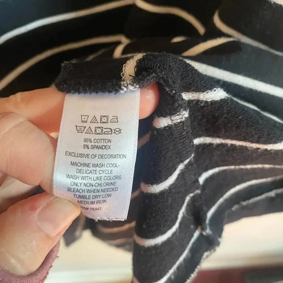 Cynthia Rowley Striped T shirt Dress - Picture 6 of 10